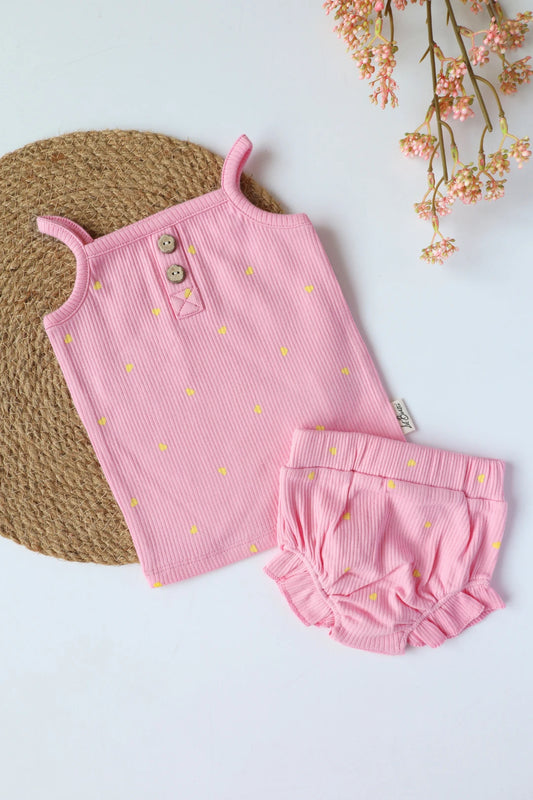 Twirlies Ray Love-Baby Girls Spaghetti Bloomer