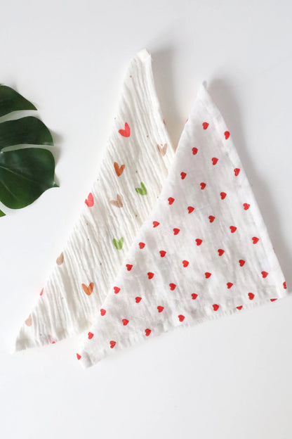 Two Little Heart-Baby Wipes