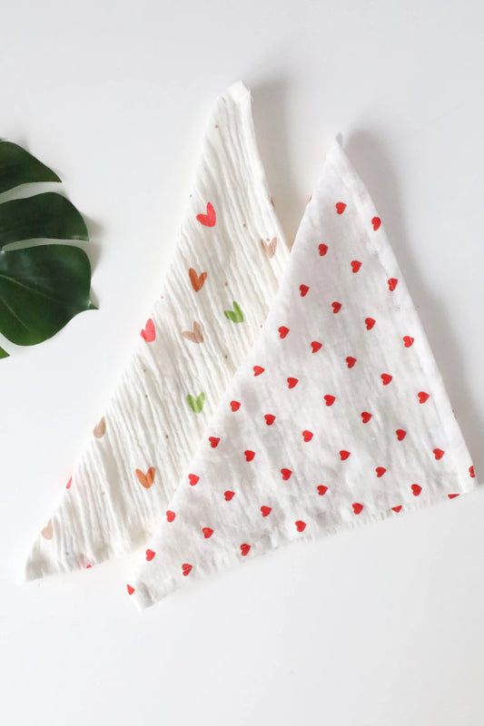 Two Little Heart-Baby Wipes