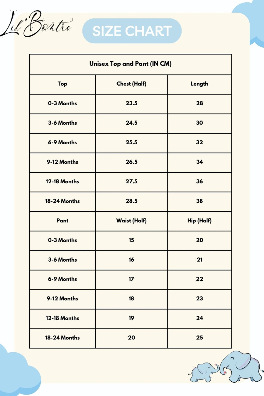 Unisex_Top_and_Pant-Size-Chart