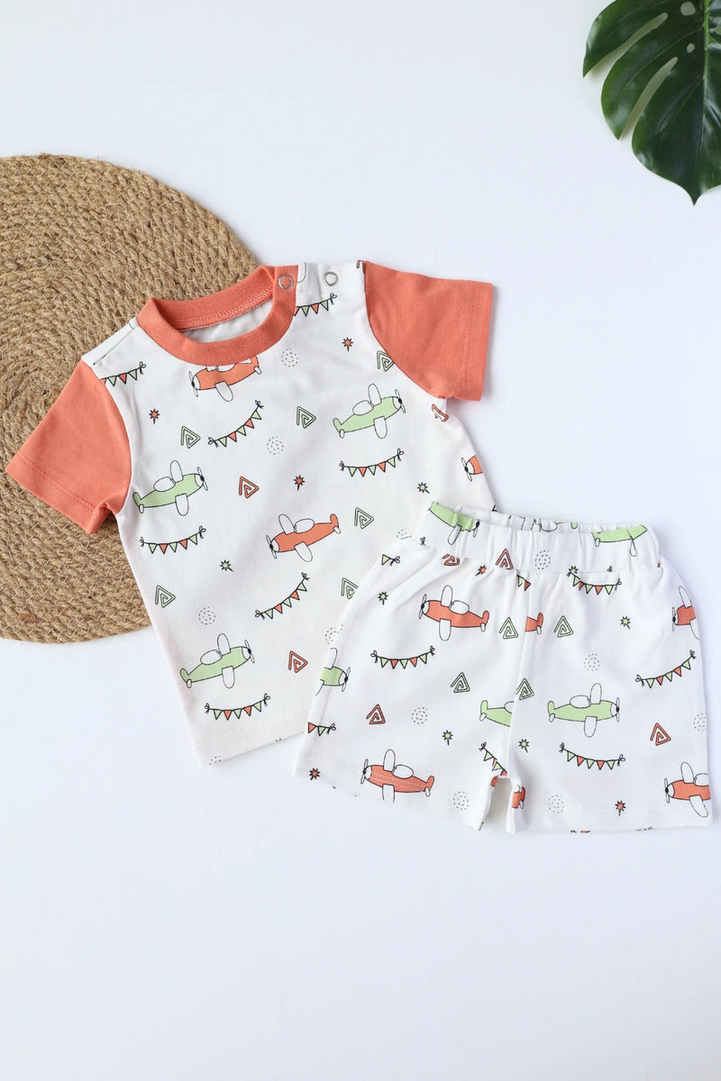 UrbanTwos-Air-Glide-Boys-TShirt-ShortsSet