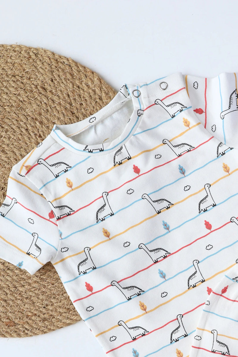 UrbanTwos-Dino-Daze-Boys-TShirt-ShortsSet