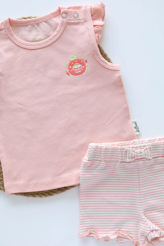 Vivid-Due-Lychee-Kids-Vest-and-Shorts