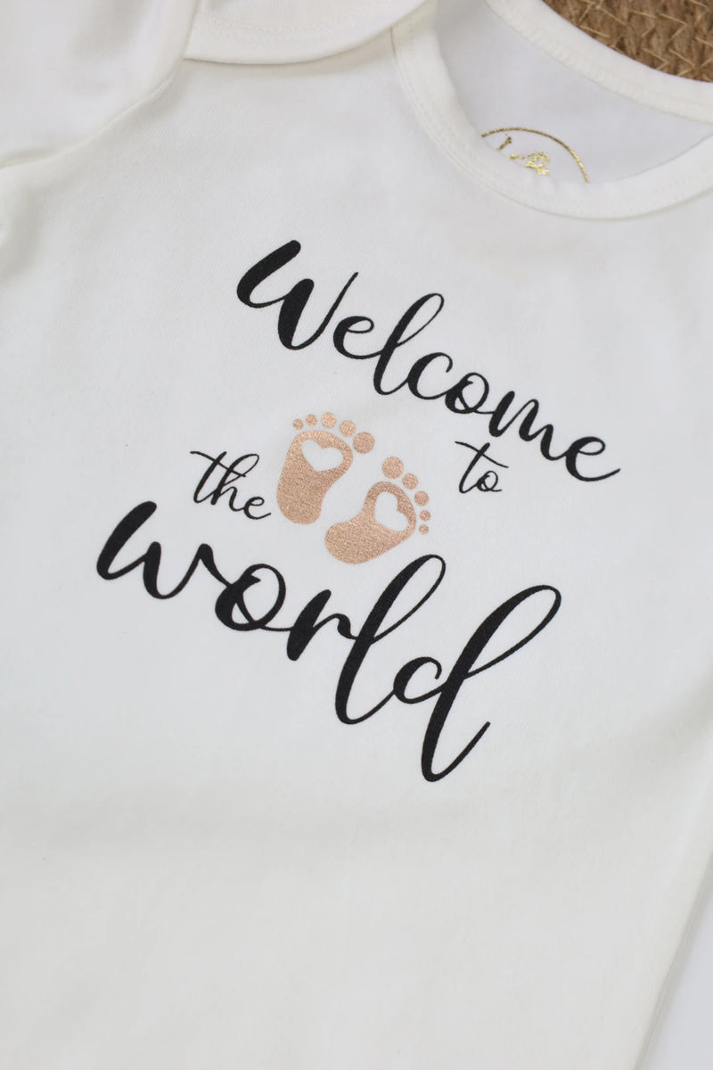 Welcome To The World-Digital Romper