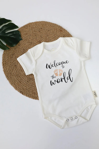 Welcome To The World-Digital Romper