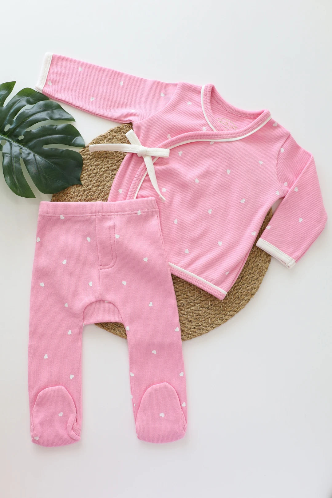 White-Heart-Newborn-Clothes-Set