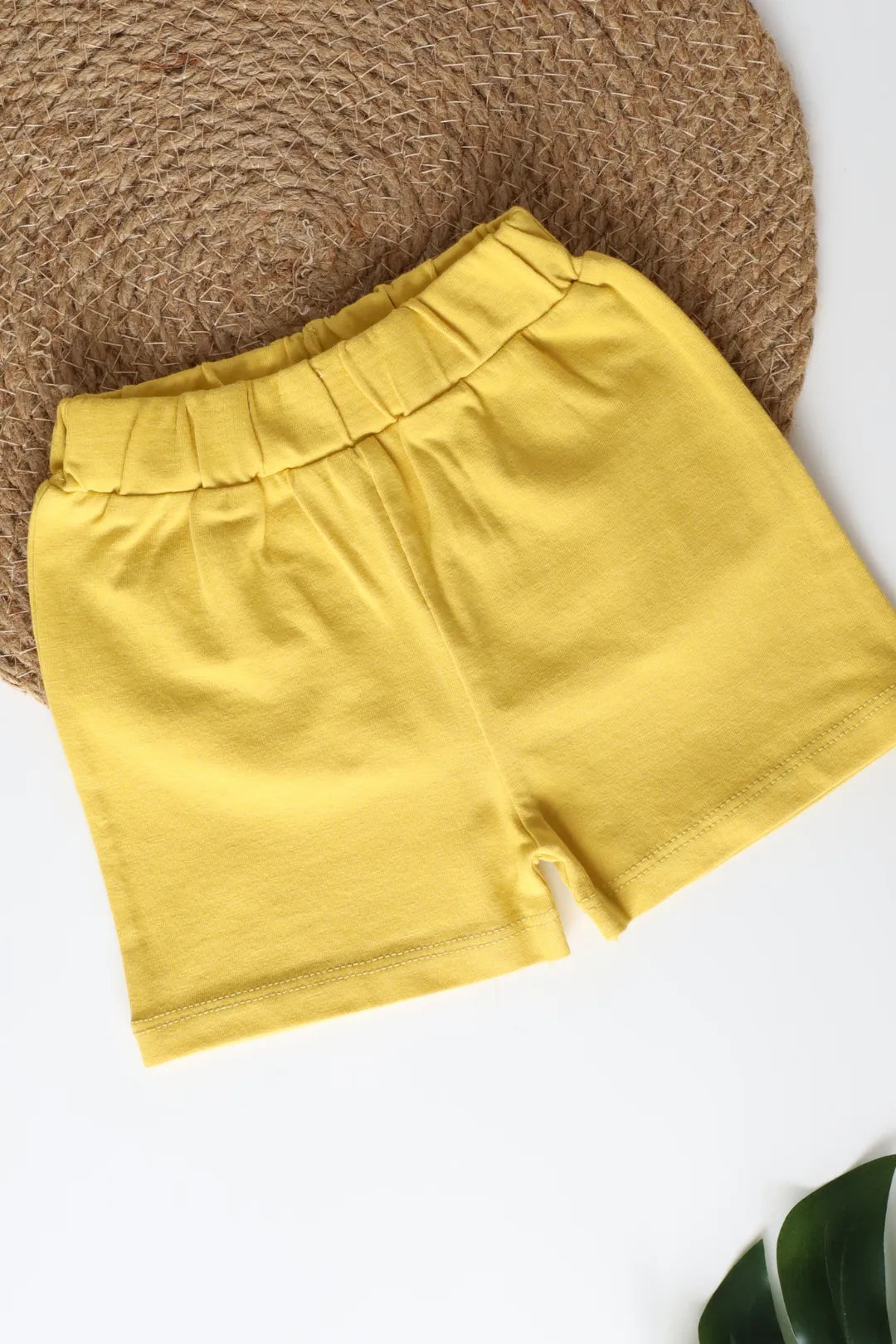 Yellow-Bloom-Newborn-Shorts-2