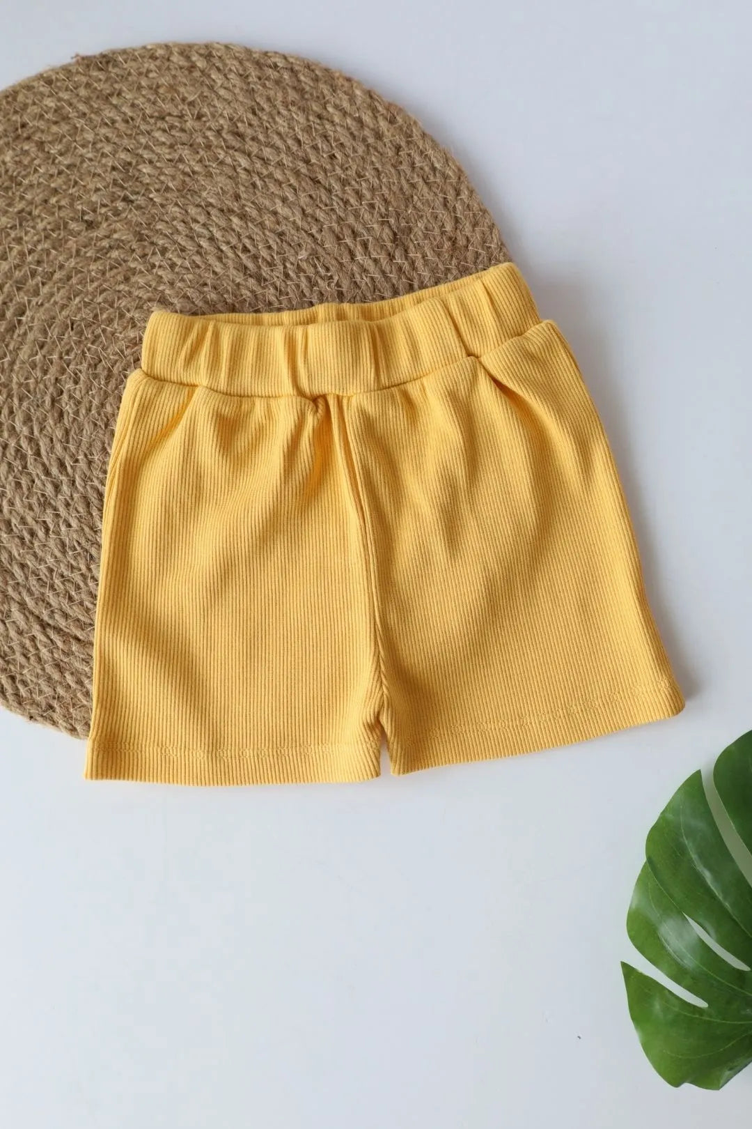 Yellow-Newborn-Shorts