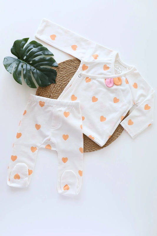 Yunel-Heart-Newborn-Clothes-Set